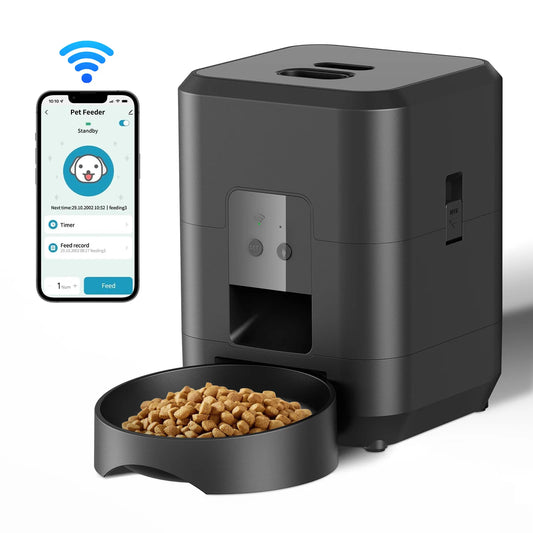 Smart Pet Feeder – Timed Cat & Dog Dispenser