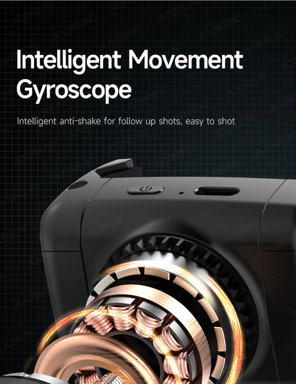 AXNEN Q19 AI Gimbal – 360° Face Tracking with Fill Light