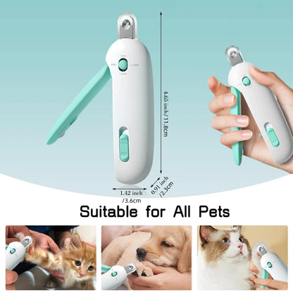 Adjustable Cat & Dog Nail Trimmer – No Overcutting