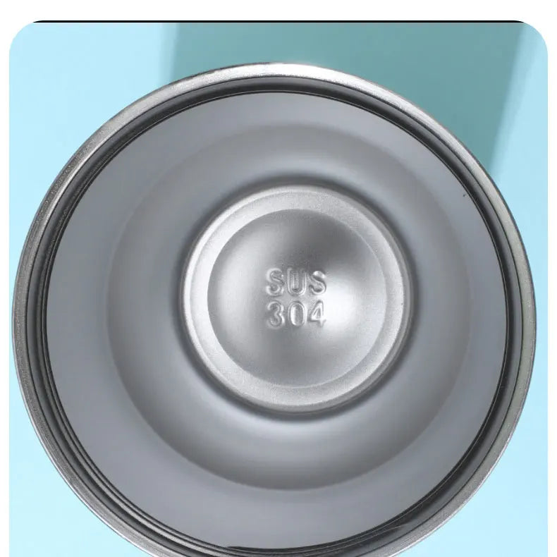 Vacuum Tumbler with Lid Stainless Steel Portable Water Bottle with Dazzling Handle Insulated Tumbler Tote Handle 20 30 OZ