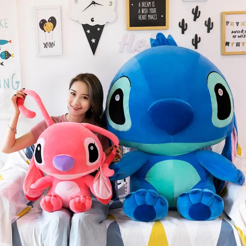 Giant Lilo & Stitch Plush – Soft Hug Pillow Toy