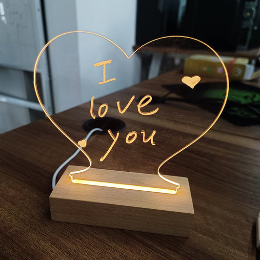 ✨ Creative LED Message Board – Write & Make It Glow