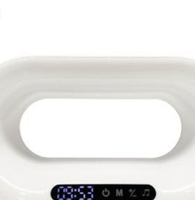 3-in-1 Smart LED Night Light with Wireless Charger & Alarm